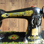 Flying Man sewing machine